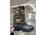 Чоботи чоловічі з хутровою вставкою на липучці ПАЯС-2961 Хакі .Ростовка 6 пар.41-45