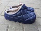 Галоші сабо жіночі на хутрі.15-Крок-111 Сині.Ростовка 6 пар. 36-41
