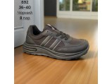 Кросівки жіночі -GIPANIS-692 Чорні.Ростовка 8 пар.36-40+38+39