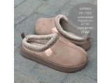 Угі жіночі зима. GIPANIS-7302 Коричневі.Ростовка 6 пар.37-41
