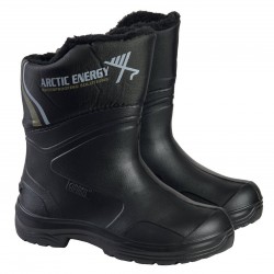 Чоботи чоловічі на хутрі-GIPANIS-RM-1172 Чорні .Ростовка 6 пар.42-45+43+44