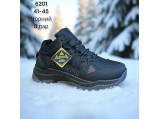 Черевики чоловічі  зимові GIPANIS-6201 Чорні.Ростовка 8 пар.41-45+42+43
