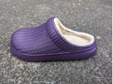 Сабо жіночі на хутрі. DAGO 7003 Фіолетові.Ростовка 8 пар. 37-41+38+39+40