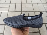 Мокасини жіночі-7021 Сірі.Ростовка 8 пар.36-41