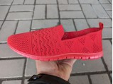 Мокасини жіночі GIPANIS 800 Червоні.Ростовка 10 пар.36-40+38+38+39+40