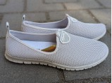 Мокасини жіночі GIPANIS 536 Сірі.Ростовка 10 пар.36-40+38+39+40