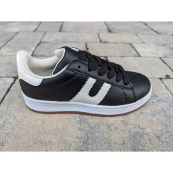 Кросівки жіночі -AL-1643 Чорні.Ростовка 6 пар.36-40+39 або 37-41+38