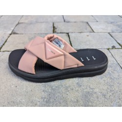 Шльопанці жіночі- 3/11 5432 Пудра.Ростовка 8 пар.Розміри 36-41