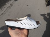 Шльопанці жіночі турція-ГЛ-0582 Білі.Ростовка 6 пар.37-41