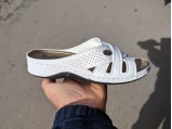 Шльопанці жіночі турція-ГЛ-0586 Білі.Ростовка 6 пар.37-41