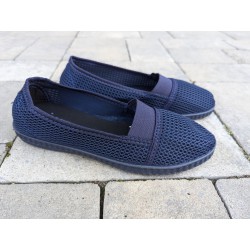 Мокасини жіночі-15 1200 Сині. Ростовка 6 пар.37-41