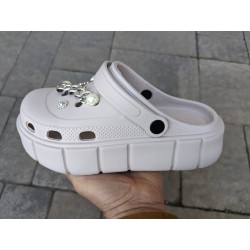 Крокси жіночі-ПРОГРЕС-5131. Беж-3.Ростовка 6 пар.Розміри 36-40