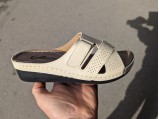 Шльопанці жіночі турція-ГЛ-0570 Беж.Ростовка 6 пар.37-41