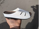 Шльопанці жіночі турція-ГЛ-0573 Білі.Ростовка 6 пар.37-41