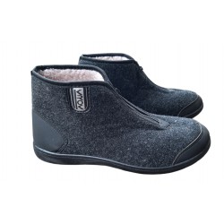 Бурки чоловічі зимові-15-КРОК-Д-24 Чорно-сірі.Ростовка 8 пар. 41-45+42+43+44