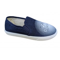 Мокасини дитячі 15-0129 Сині-підошва біла.Розміри з 31 по 36 .Ростовка-6 пар