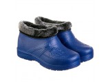 Галоші жіночі на хутрі.GIPANIS-38 Сині.Ростовка 6 пар. 38-42+39