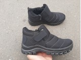 Ботінки чоловічі зимові -1005/2 Чорні/Ростовка 6 пар.41-45