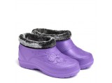 Галоші жіночі на хутрі.GIPANIS-32 Фіолетові.Ростовка 6 пар. 38-42+39